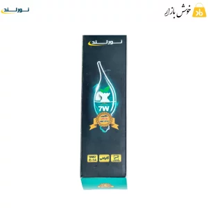 لامپ اشکی 7 وات نورلند شفاف مهتابی