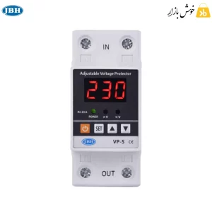 محافظ ولتاژ jbh تک فاز 63 آمپر
