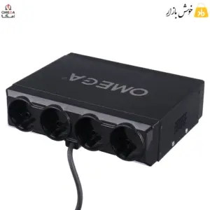محافظ برق رسیوری 4 خانه امگا فلزی F6000