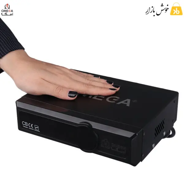 محافظ برق تلویزیون 4 خانه امگا فلزی F6000