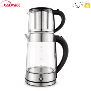 چای ساز شیشه‌ای کالوات مدل HA1030 با کتری 1.7 لیتری