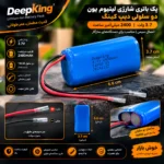 اینفوگرافیک و مشخصات کامل پک باتری شارژی دیپ کینگ