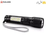 پنل LED جانبی و کلید چراغ قوه شارژی زومدار رویلانگ RL-S003
