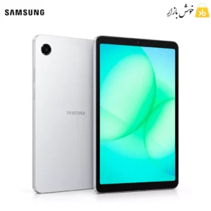 تبلت سامسونگ Galaxy Tab A11 LTE نقره‌ای – نمای جلو و پشت
