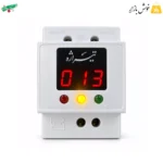 محافظ تیراژه D8008 با چراغ زرد روشن و عدد 013 روی نمایشگر در وضعیت تاخیر